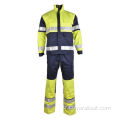 Güvenlik Kıyafetleri Aramid Yangın Geciktirici Takım Tulum